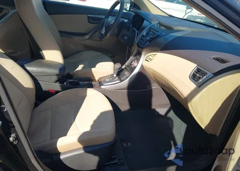 2013 Hyundai Elantra Gls from USA, damaged, VIN 5NPDH4AE9DH385255